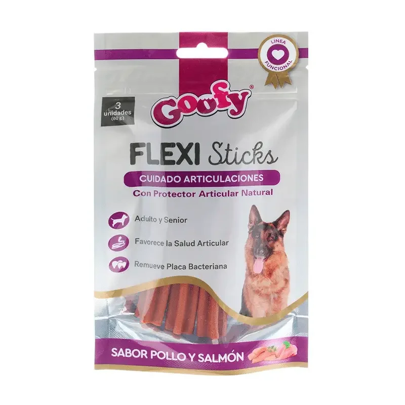 Goofy Flexi Sticks (Cuidado articular) 60g 3 un