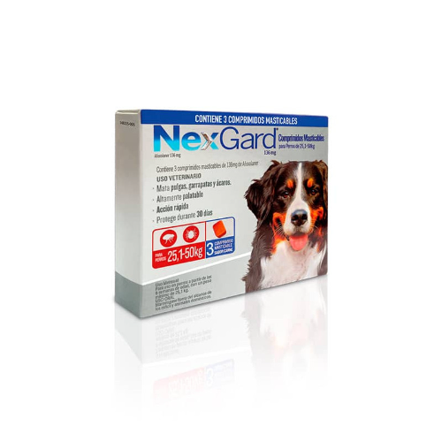 Nexgard 25 - 50 Kg 3 Comprimidos