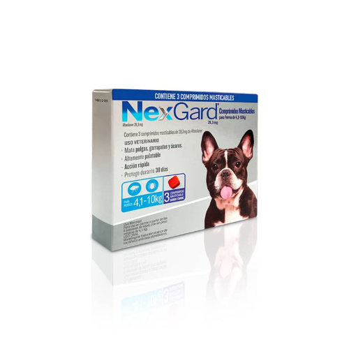 Nexgard 4,1 - 10 Kg  3 Comprimidos