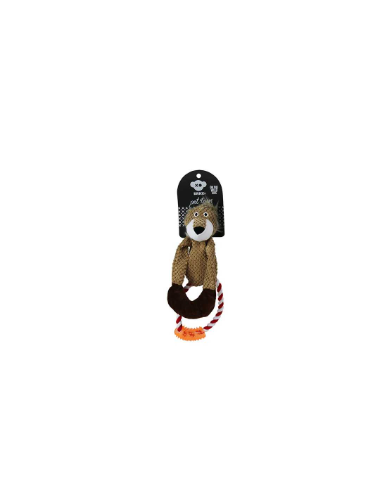 Juguete Para Perros Brnx Plush Cuerda León XL