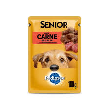 Pedigree Alimento Humedo Senior Carne 100 g