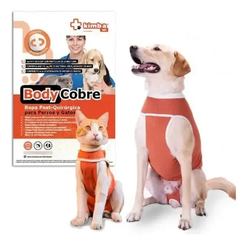 Body Cobre Post Quirúrgico Kimba Talla 6 Perros Y Gatos