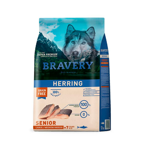 Bravery Herring Senior Large And Medium 4 kg