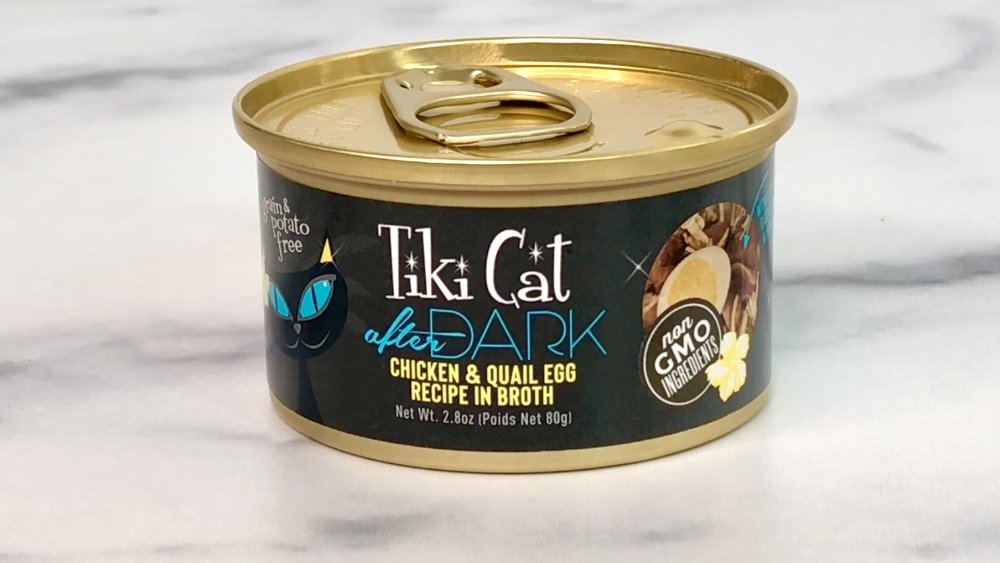 Tiki Cat After Dark Chicken & Quail Egg 80 Gr