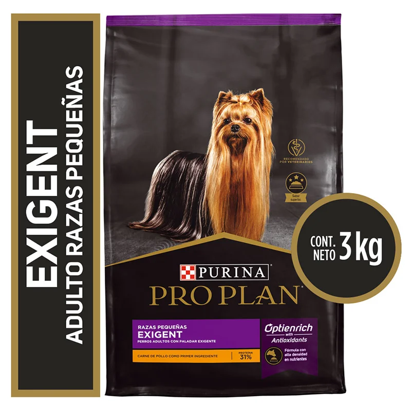 Pro Plan Pequeños Exigent 3kg