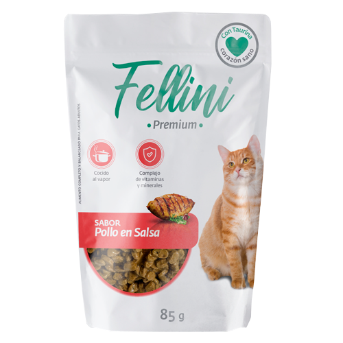 Fellini Pollo En Salsa 85G
