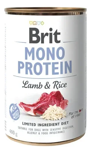 Brit Lata Lamb & Rice MonoProtein 400g
