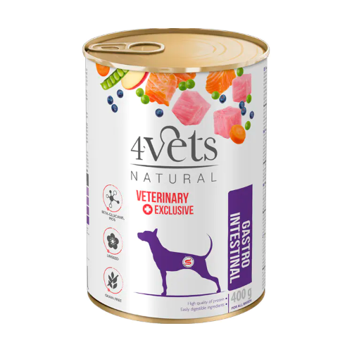 Alimento Húmedo 4Vets Gastrointestinal 400 g