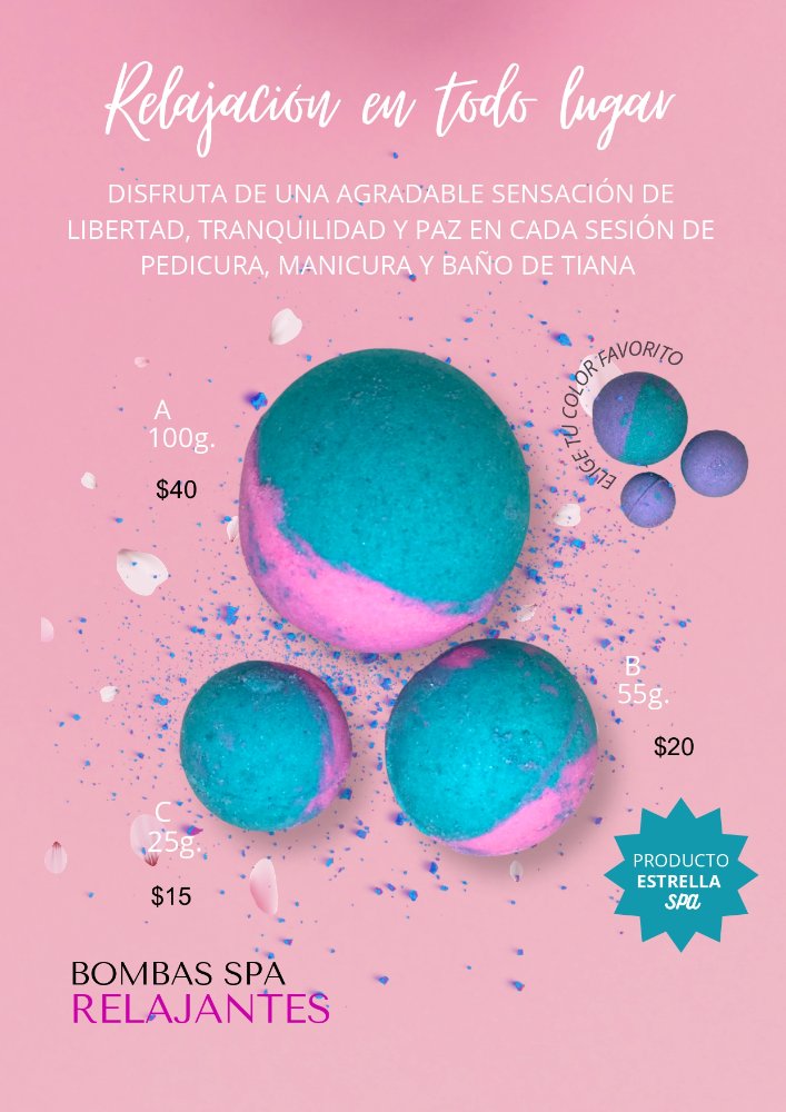 BOMBAS SPA RELAJANTES 100G