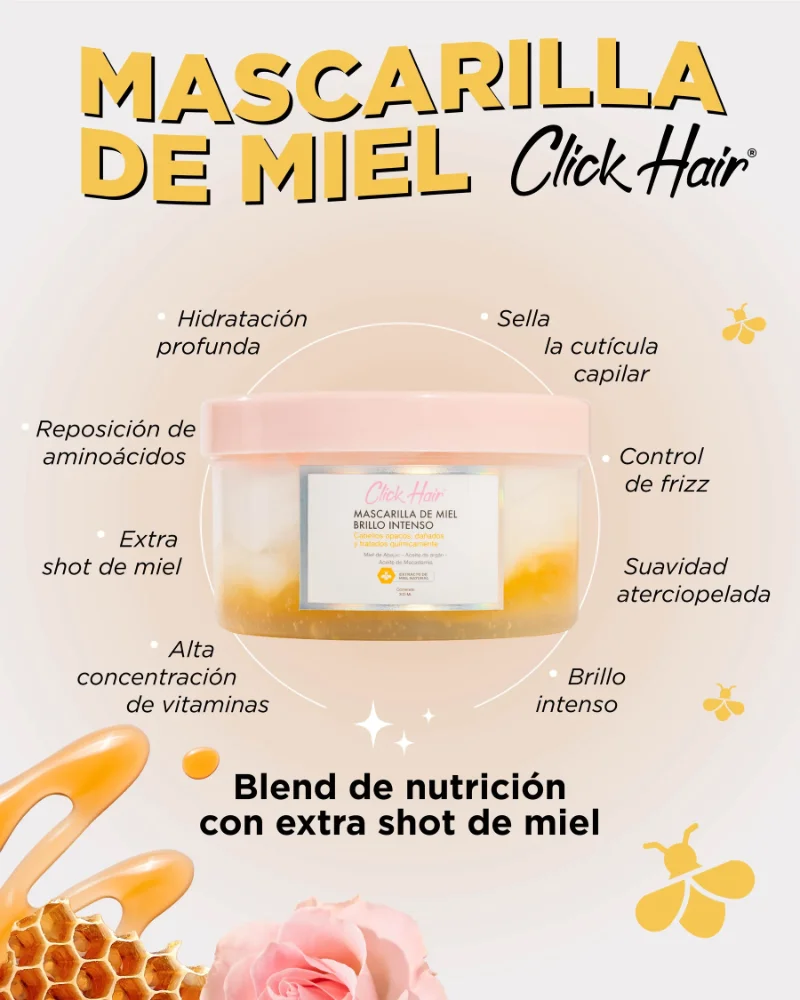 MASCARILLA DE MIEL ROSADA LLUVIA DE ESTRELLAS