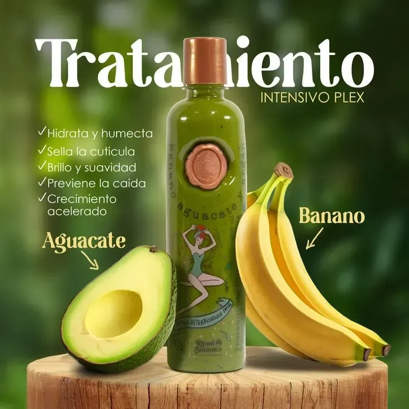 TRATAMIENTO Y ACONDICIONADOR PLEX RITUAL BOTÁNICO