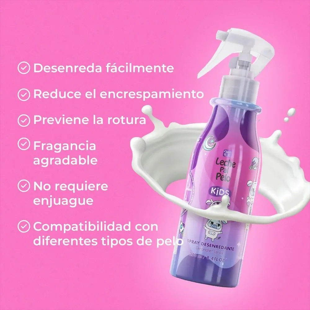 SPRAY DESENREDANTE KIDS LECHE PAL PELO