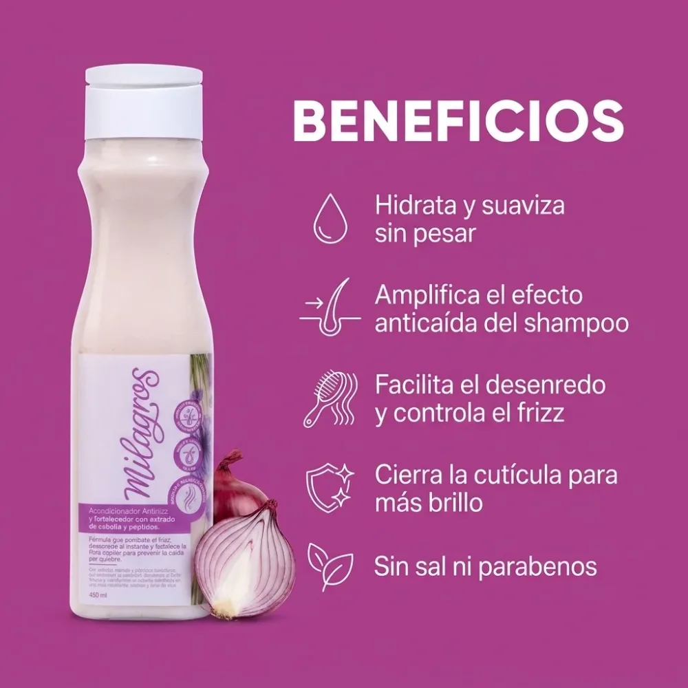 ACONDICIONADOR CEBOLLA MILAGROS