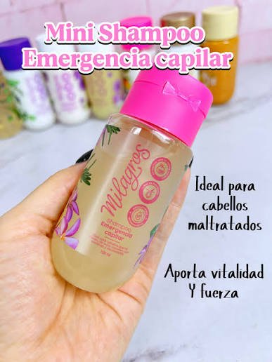 MINI SHAMPOO EMERGENCIA MILAGROS