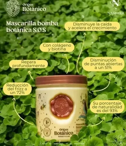 MASCARILLA BOMBA BOTANICA