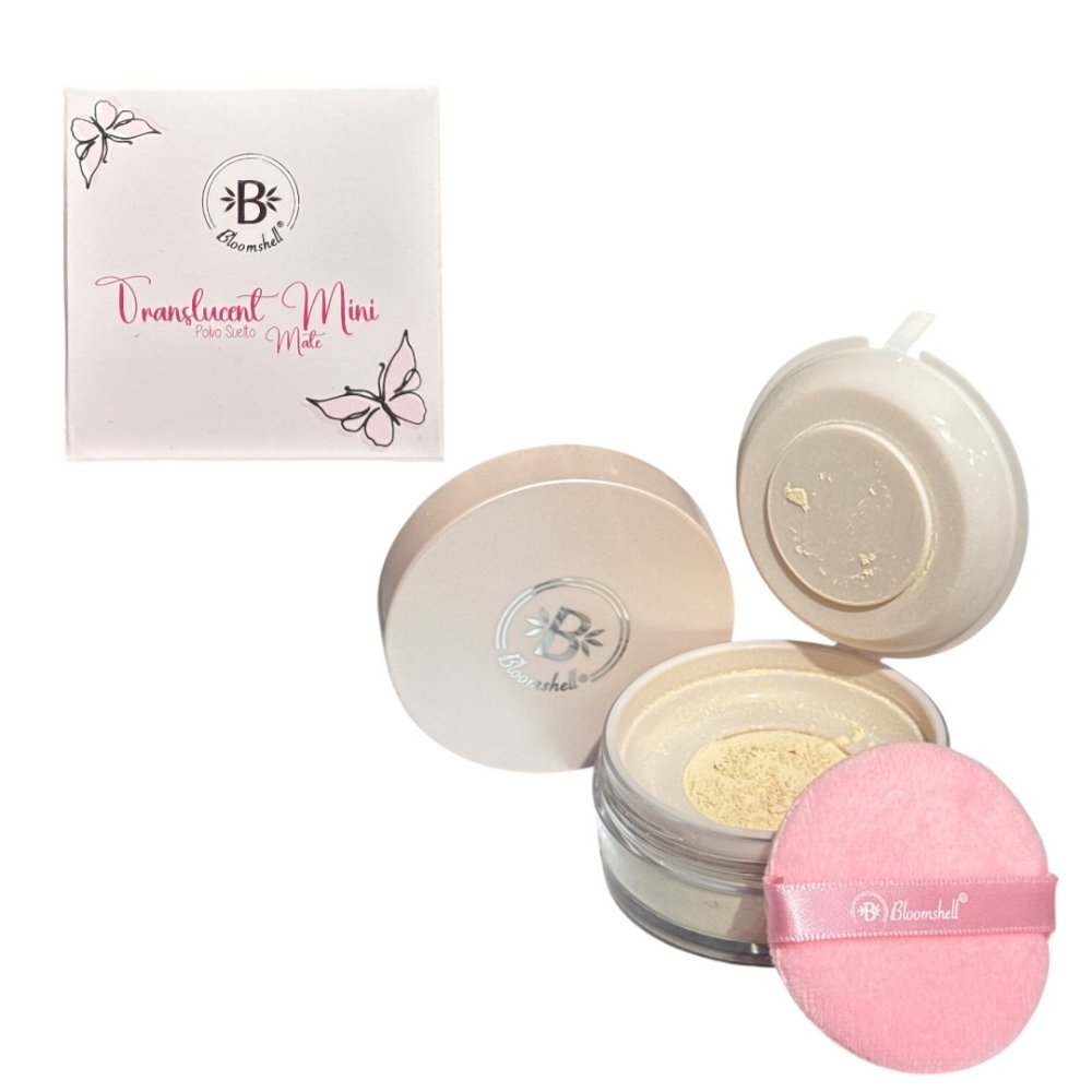 POLVO MINI TRASLUCIDO BLOOMSHEL