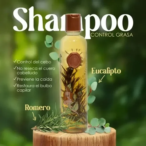 SHAMPOO ROMERO Y EUCALIPTO RITUAL BOTANICO