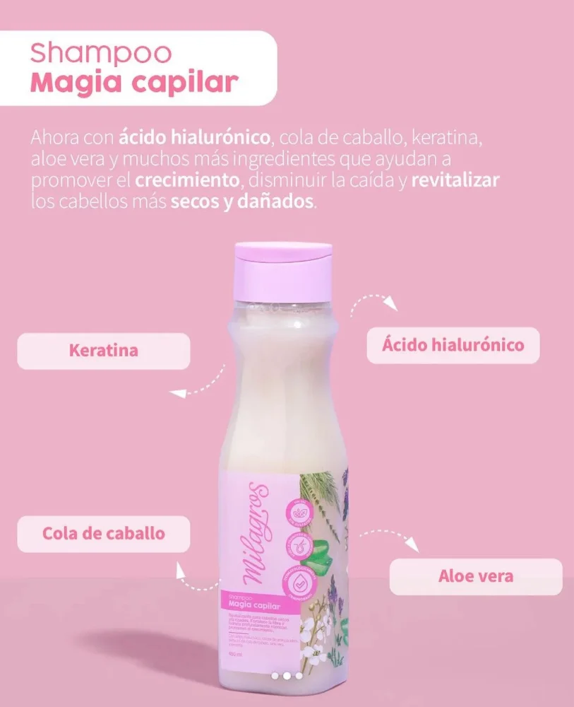 SHAMPOO MAGIA CAPILAR MILAGROS
