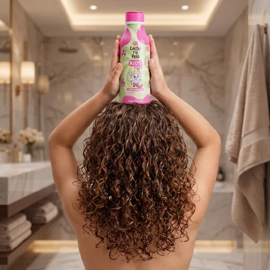 CREMA PARA PEINAR KIDS RIZOS LECHE PAL PELO