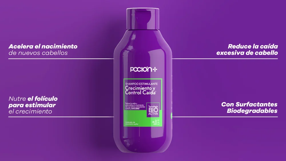 SHAMPOO CRECIMIENTO Y CAIDA LA POCION