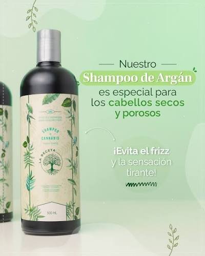 SHAMPOO ARGAN LA RECETA