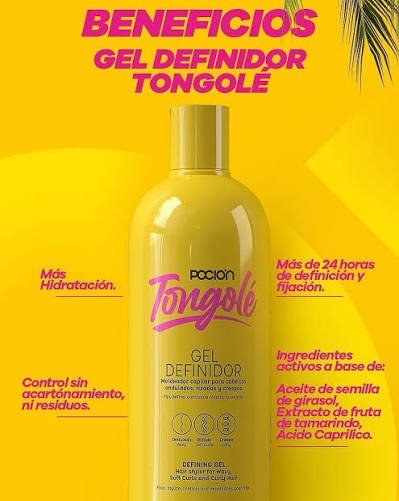 GEL DEFINIDOR DE RIZOS TONGOLE