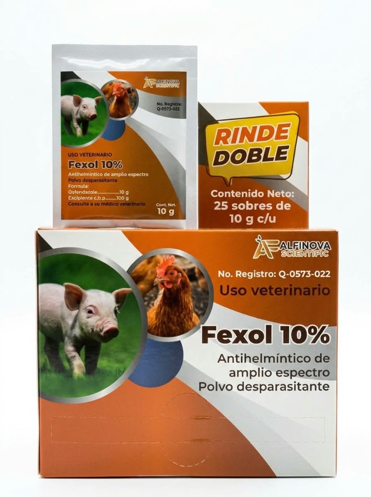 Fexol 10% sobre 10 g