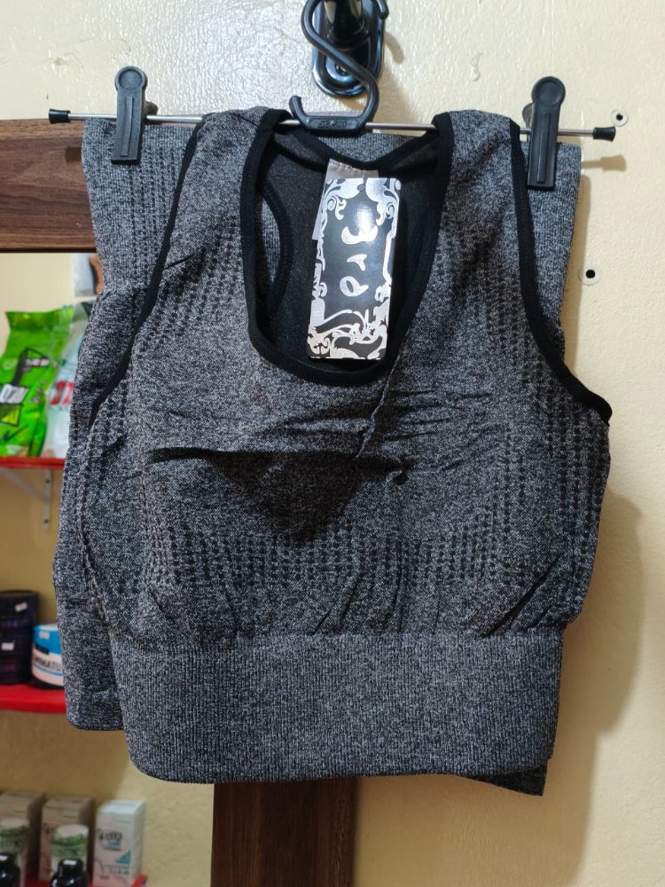 Conjunto short sem bojo