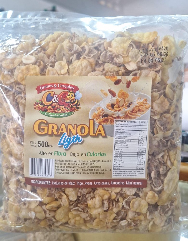 GRANOLA LIGTH ECONÓMICA x 500 g