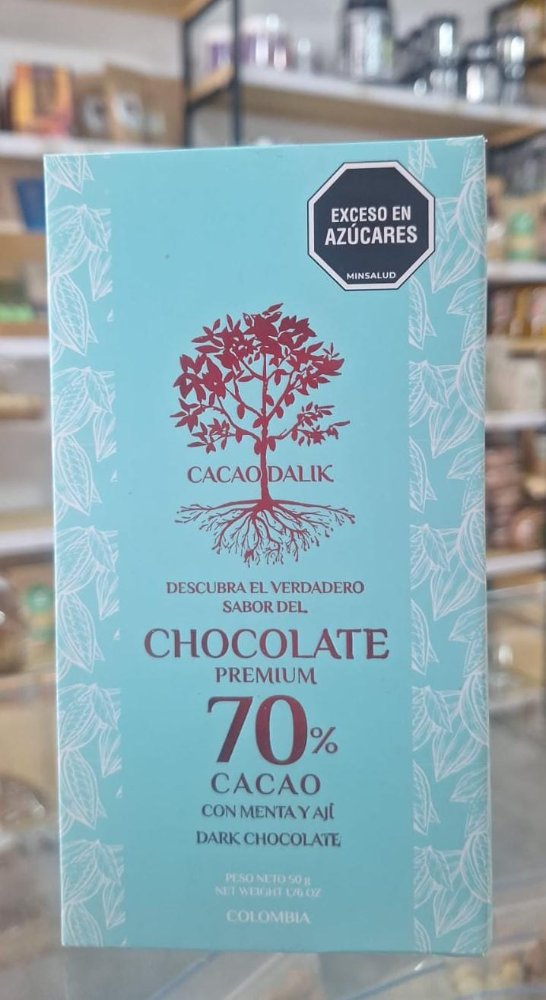 CHOCOLATINA CACAO PURO DALIK
