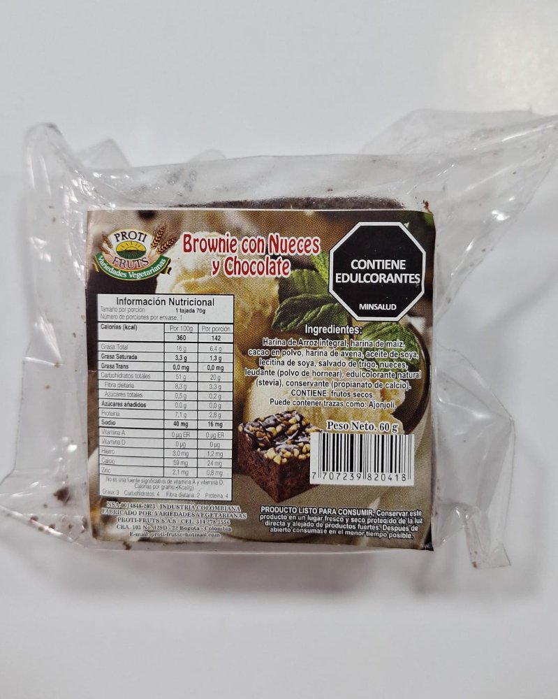 BROWNIE GLUTEN FREE