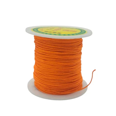 Hilo Chino naranja de 0.8mm - 100m