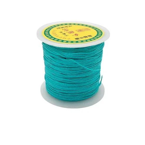 Hilo Chino verde turquesa de 0.8mm - 100m