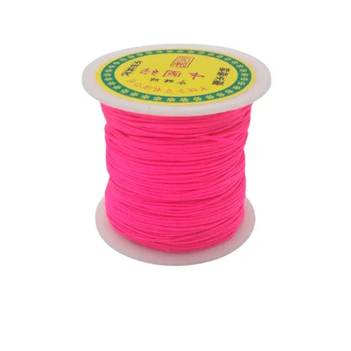 Hilo Chino rosa fluor de 0.8mm - 100m