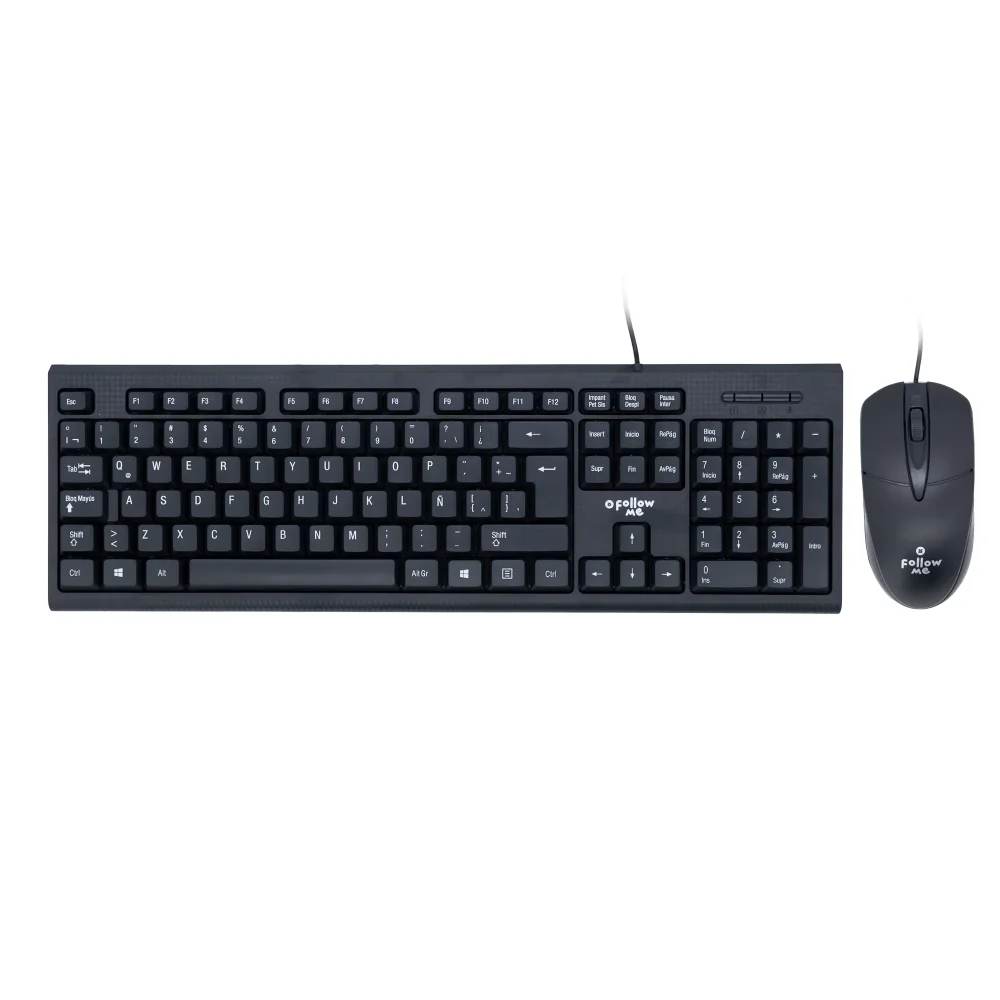 Teclado con mouse