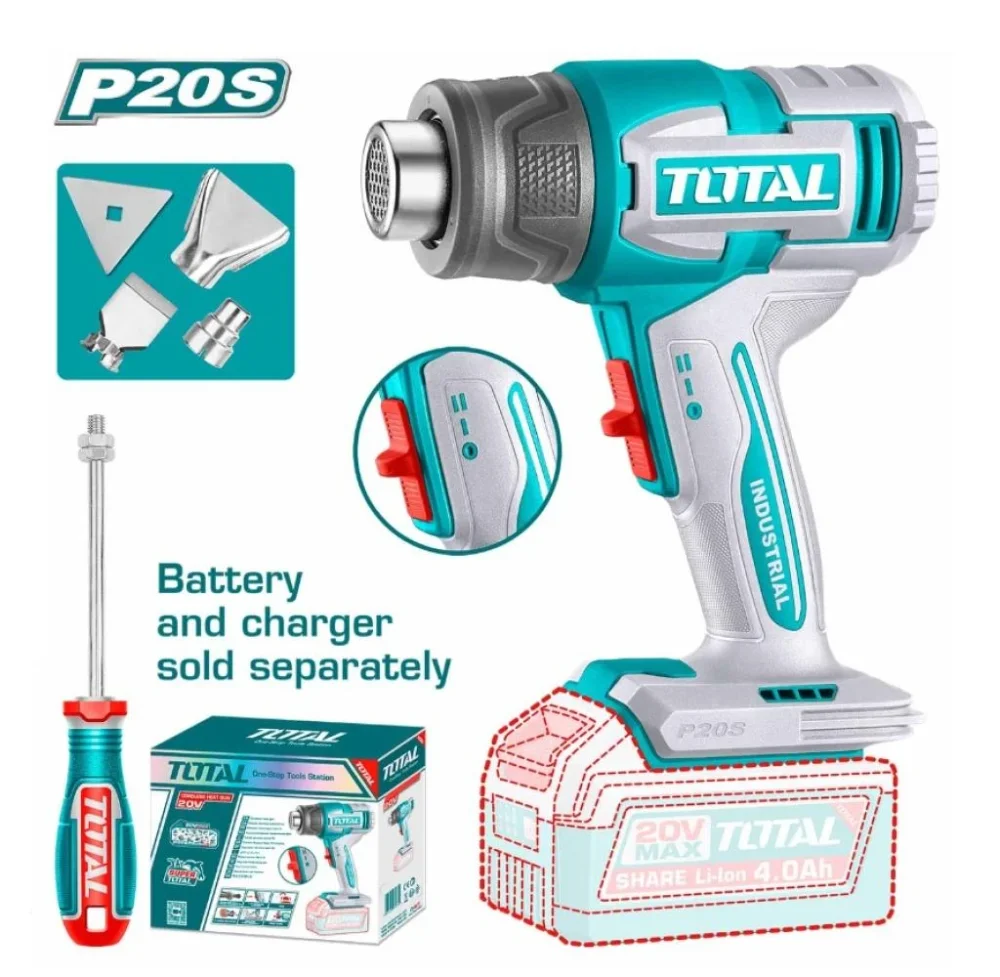 Total pistola calor 20V