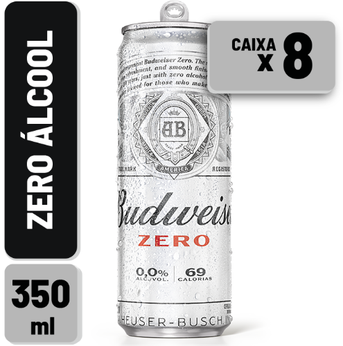 BUDWEISER ZERO LT 350ML