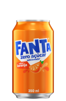 FANTA LARANJA ZERO LT 350ML