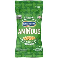AMENDOIM AMINDUS SALGADO S/PELE 90G