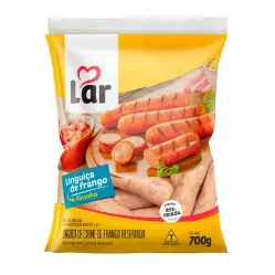 LINGUICA DE FRANGO GROSSA 700G LAR