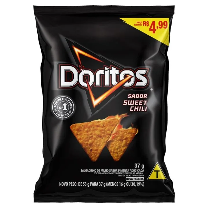 DORITOS 37 G C/PRECO SWEET CHILLI(E)