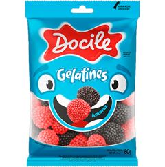 BALA GELATINA AMORAS DOCILE 80G
