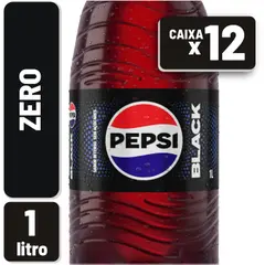 PEPSI BLACK PET 1L ZERO