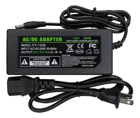 ADAPTADOR 12V 5 AMPERIOS