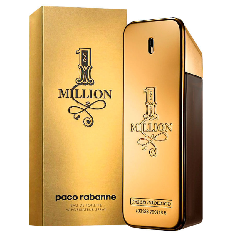 Perfume Paco Rabanne One Million Eau de Toilette Masculino 100ML