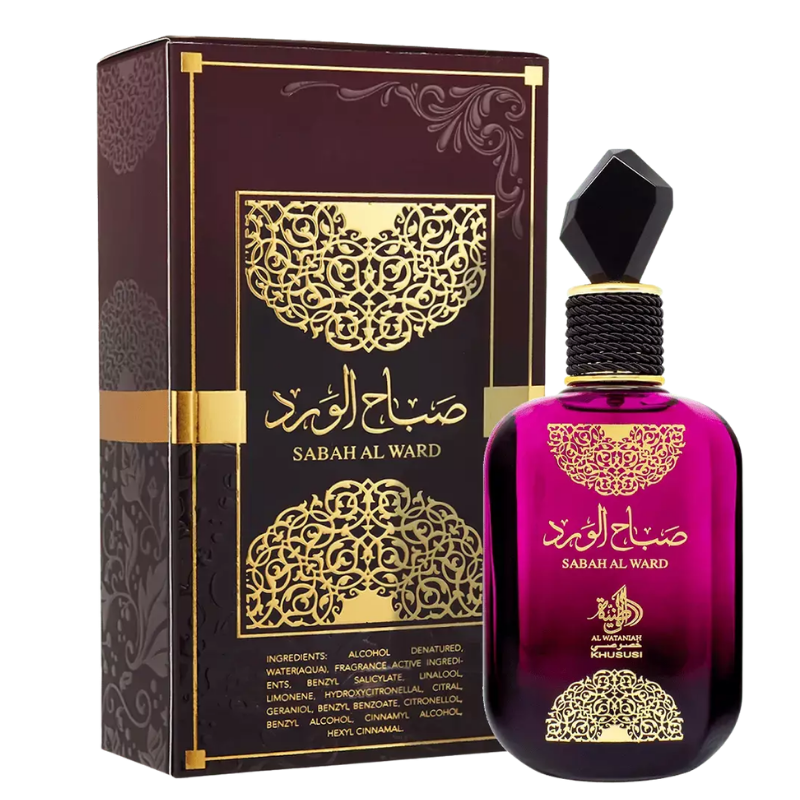 Perfume Al Wataniah Sabah Al Ward Eau de Parfum Feminino 100ML