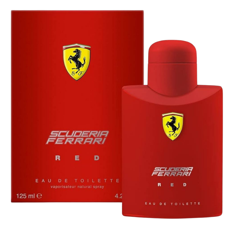 Perfume Ferrari Scuderia Red Eau de Toilette Masculino 125ml