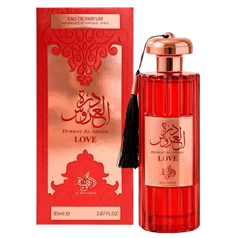 Perfume Al Wataniah Durrat Al Aroos Love Eau de Parfum Feminino 85ML
