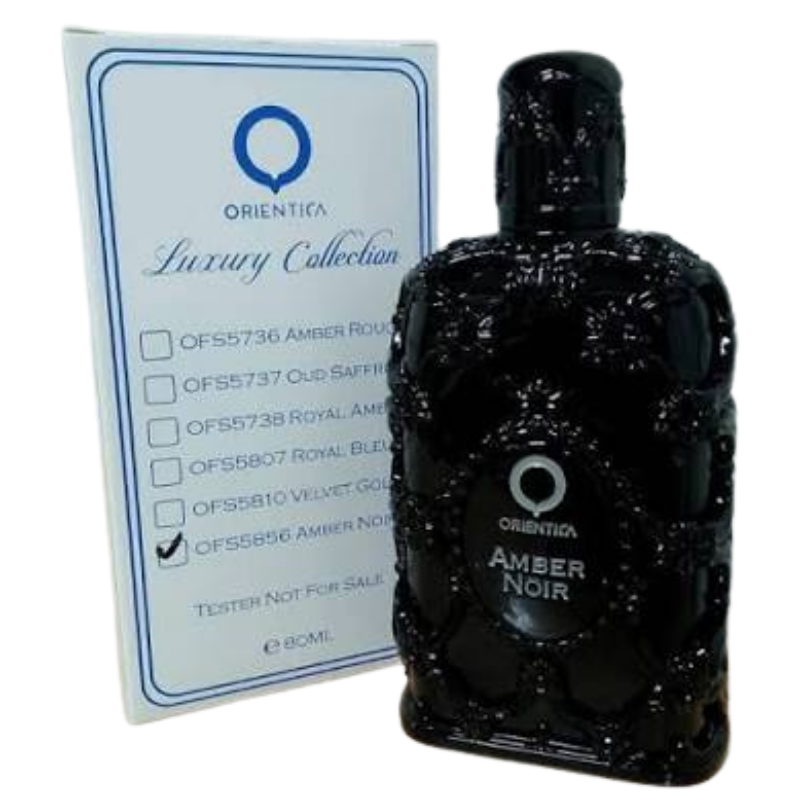 TESTER Orientica Luxury Amber Noir Eau de Parfum Unissex 80ML