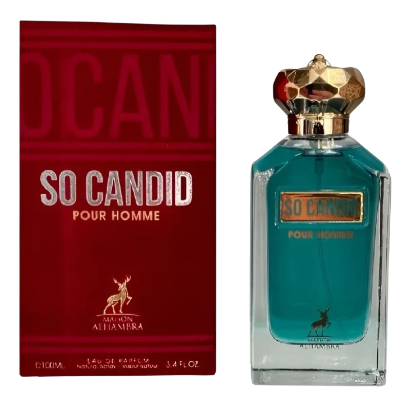 Perfume Maison Alhambra So Candid Pour Homme Eau De Parfum Masculino 100ml